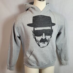 Heisenberg hoodie Gray Size Medium